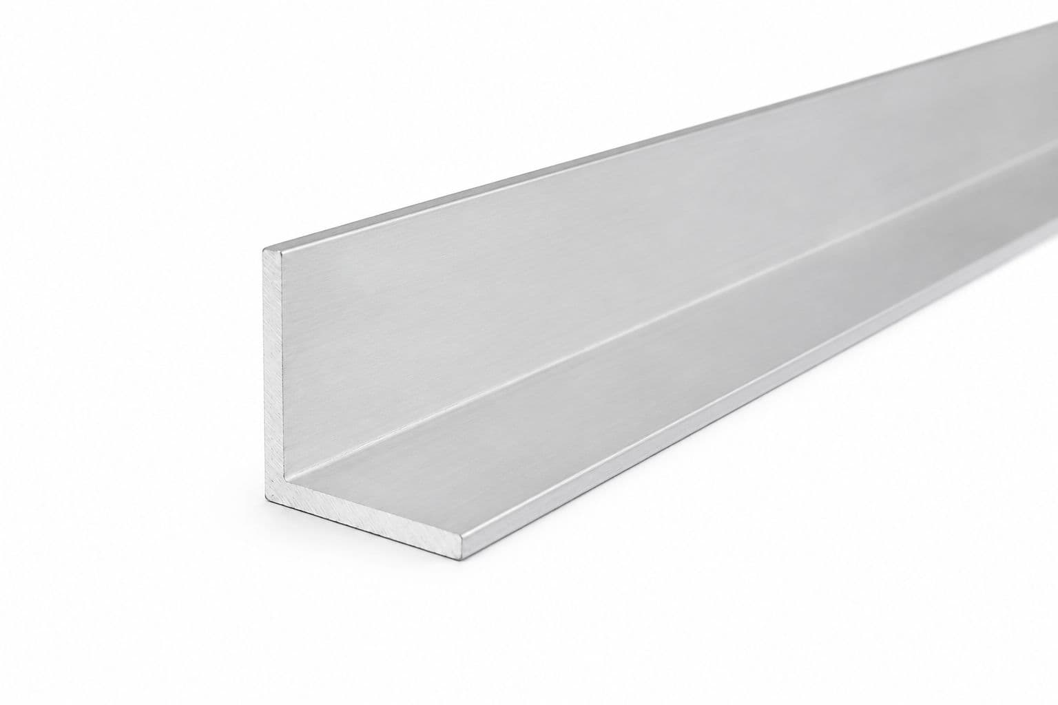 Aluminium angle 25x25x2 mm