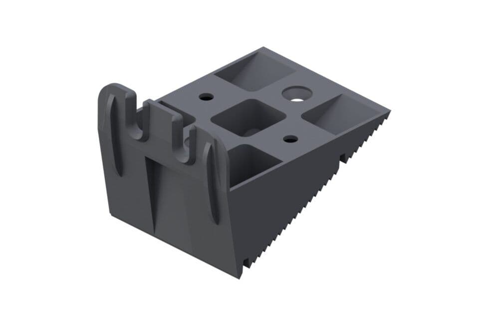 L wedge for adjustable pedestal with joist fixing adaptor RAPTOR DDR KL 10911