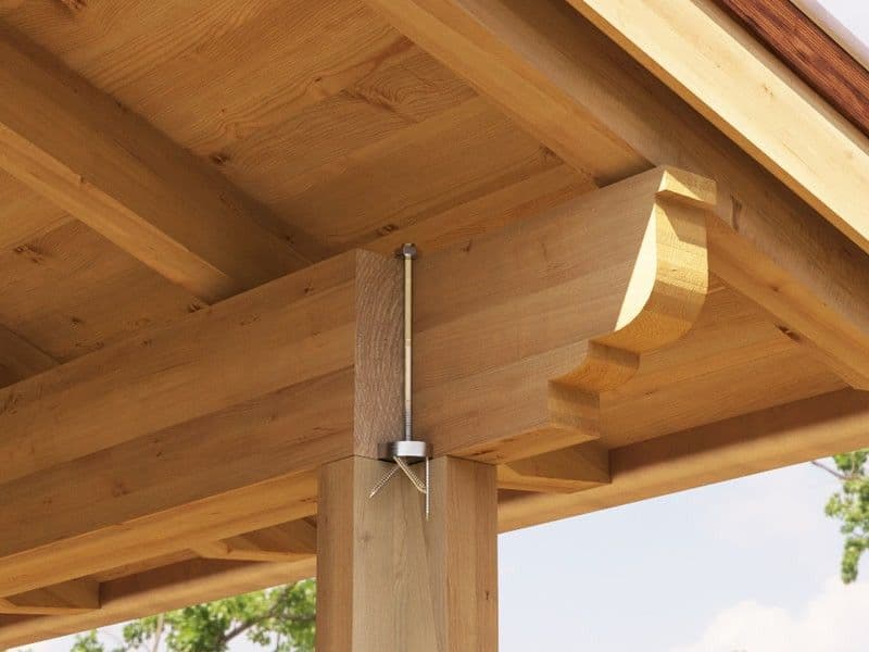 Concealed, removable connector Ø55 Rothoblaas DISC FLAT
