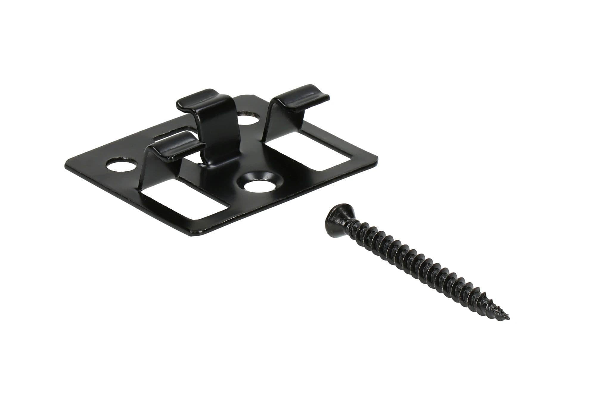 STAINLESS STEEL fixing clip + screw (100 pcs)