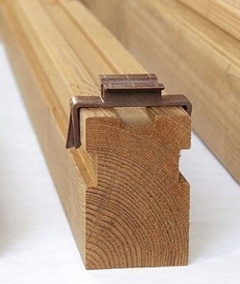 PLASTIC fixing clip THERMO PINE (100 pcs)
