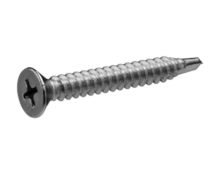 Countersunk self-drilling screw for aluminium 3.5x25