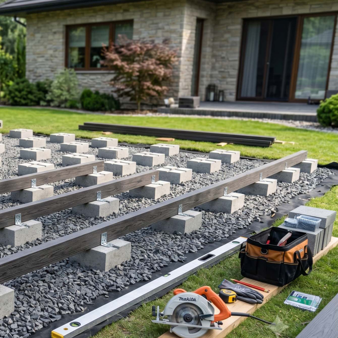 concrete blocks