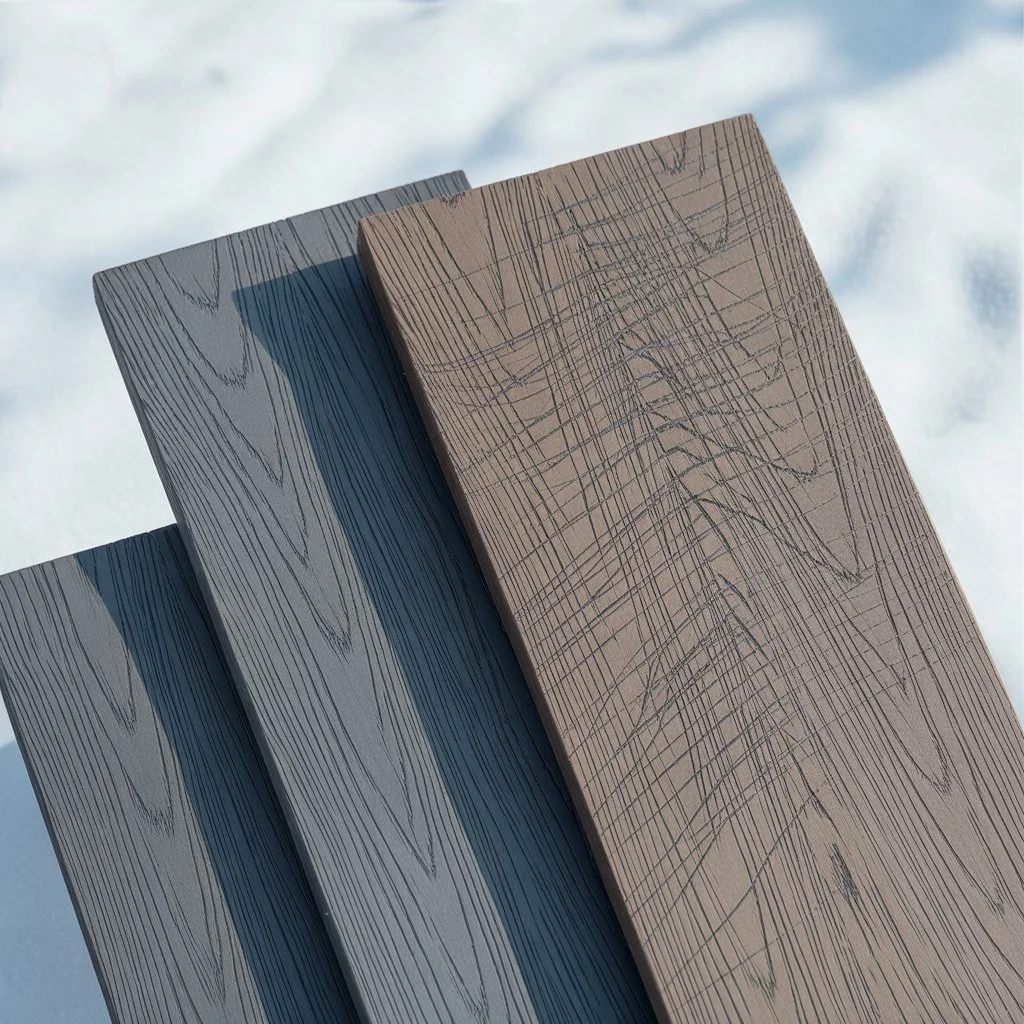 does a composite decking board scratch
