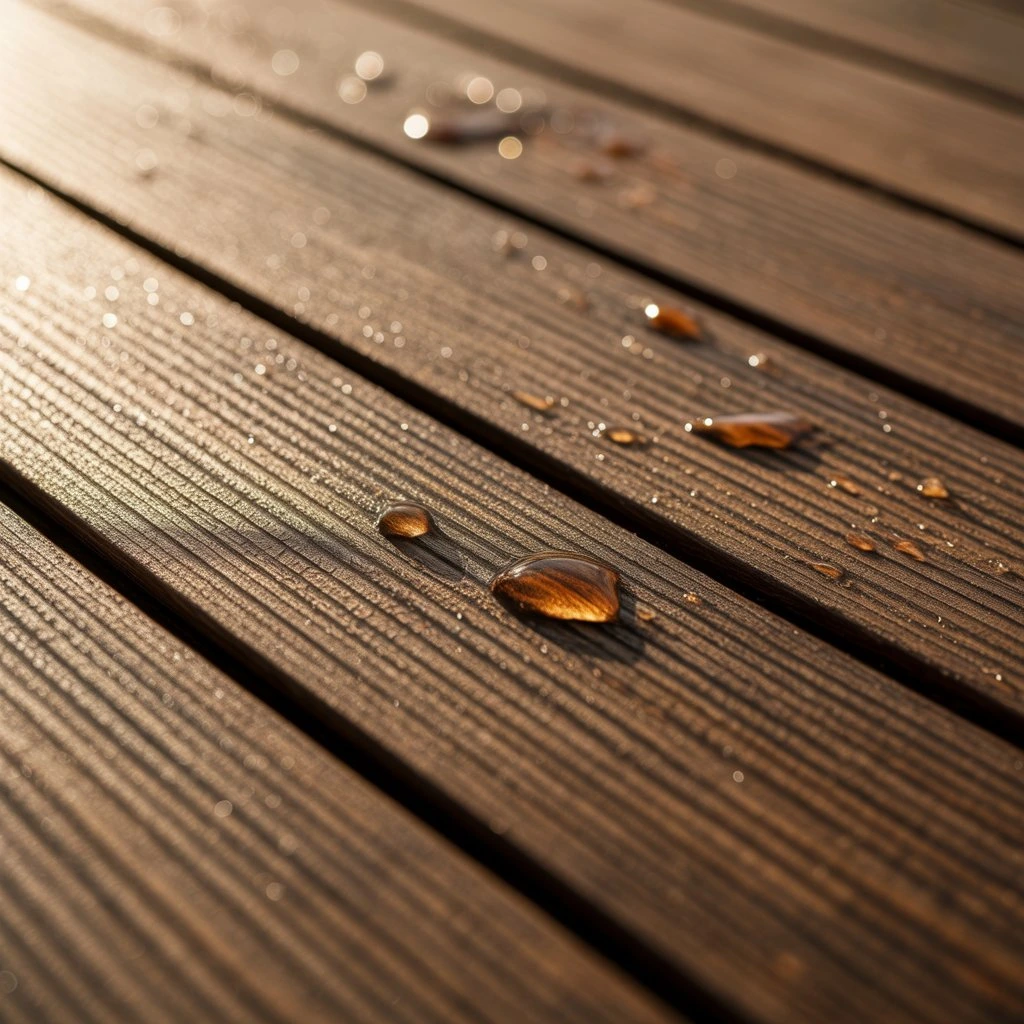 is a composite decking board heavy