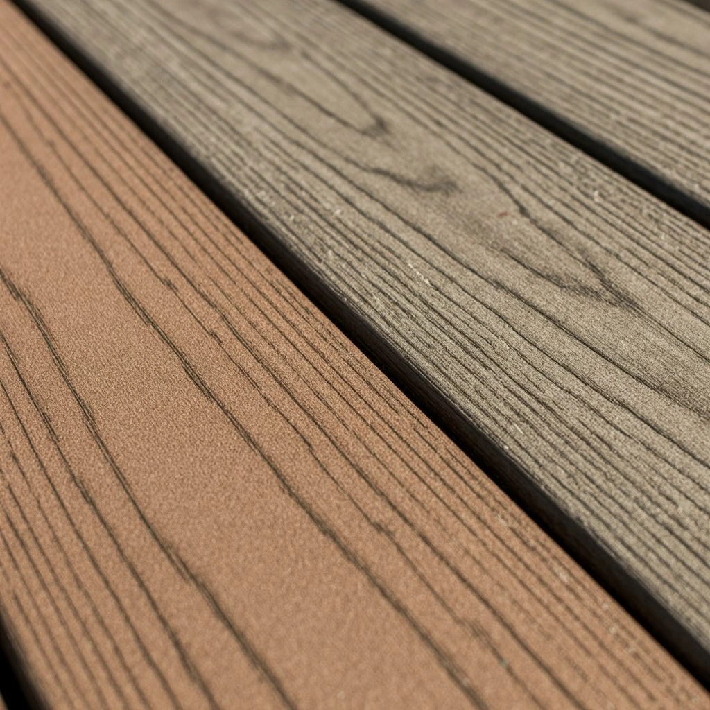 Does composite decking discolour