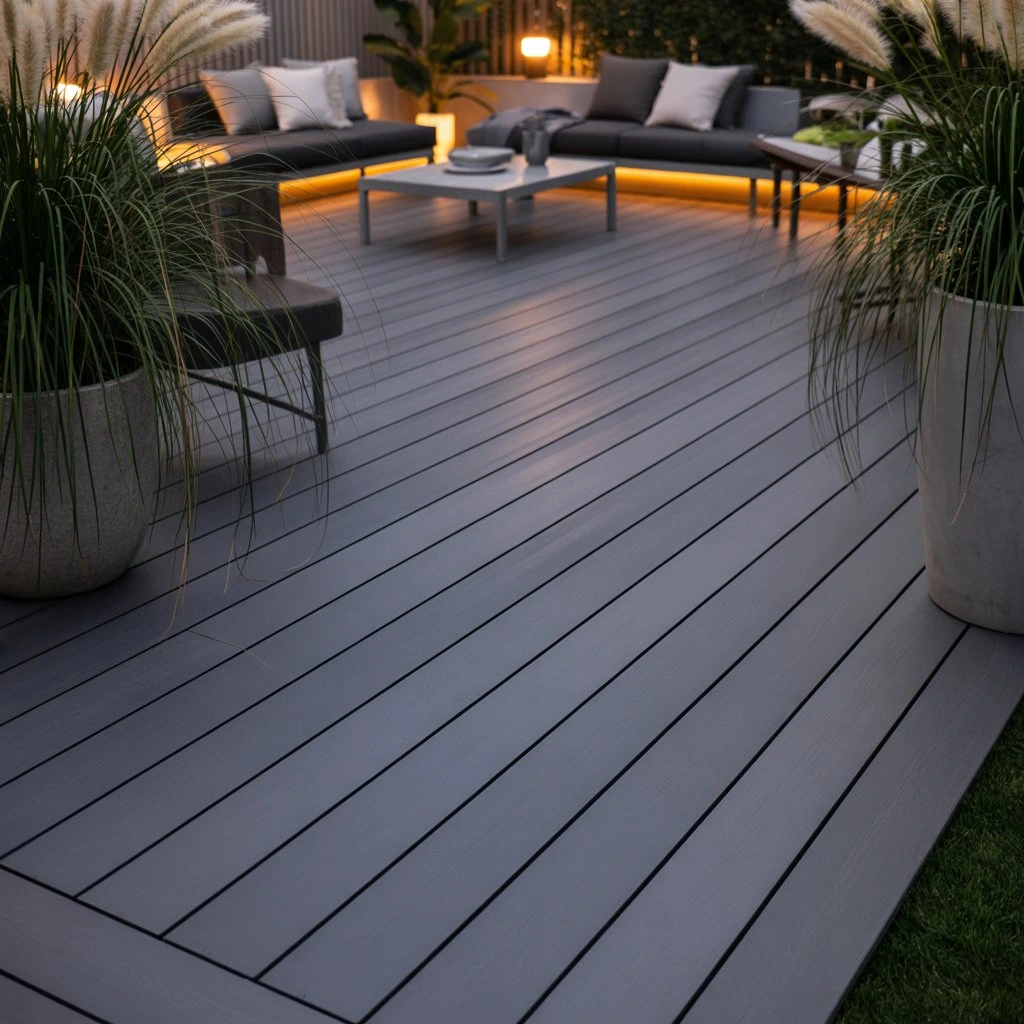 Can composite decking be laid on concrete