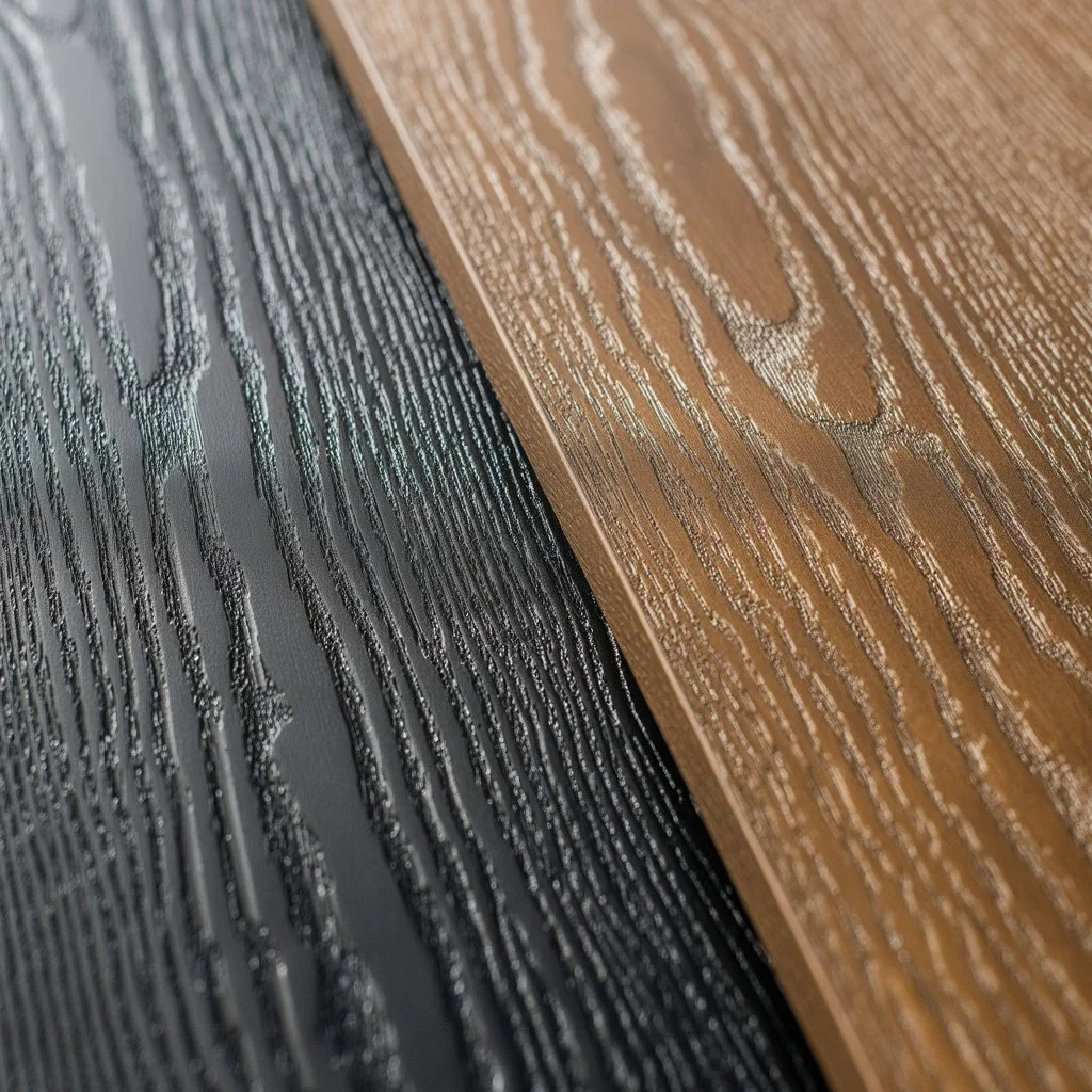 Composite façade boards – makeover of a house from the 90s