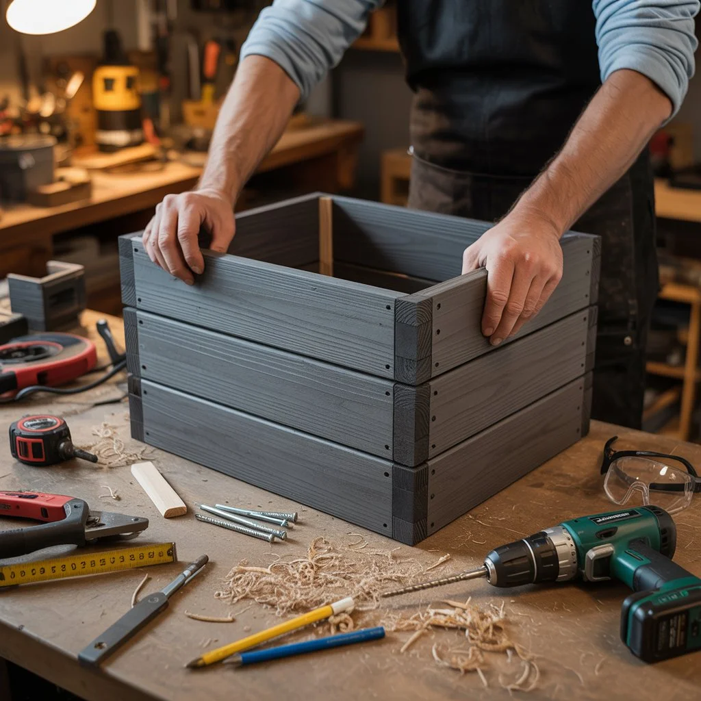 DIY composite planters