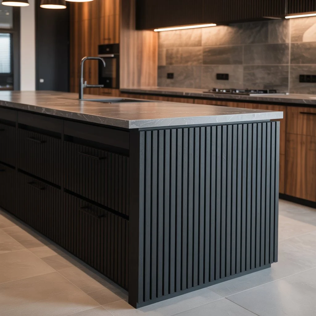 Black slats
