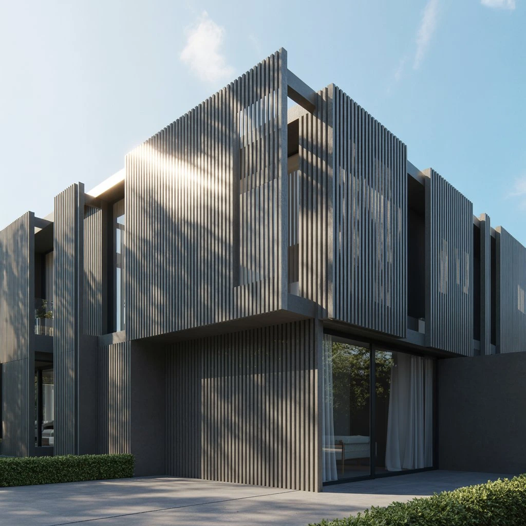 External wall slats