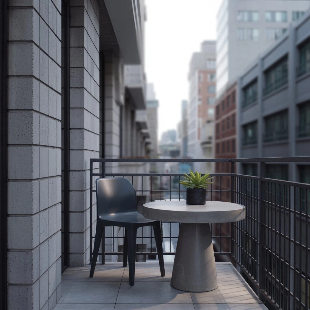 balcony flooring - concrete