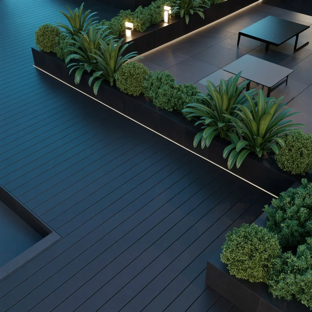 Modern composite decking board colours – trends for 2026