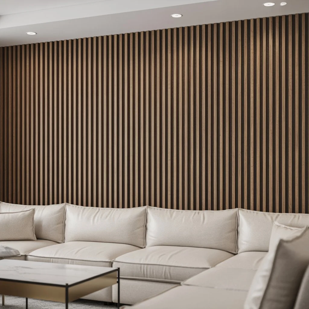 veneered acoustic panels
