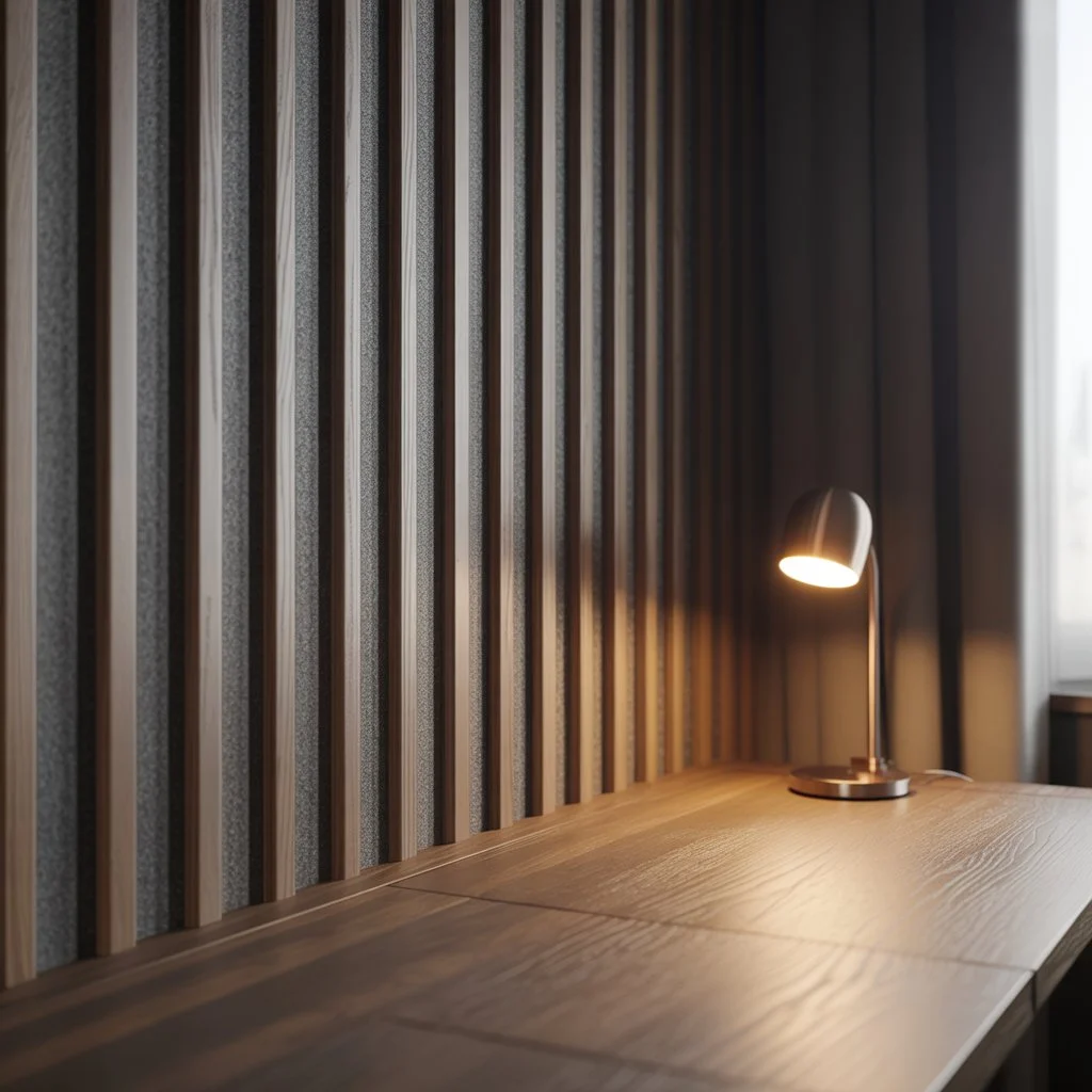 veneered acoustic panels