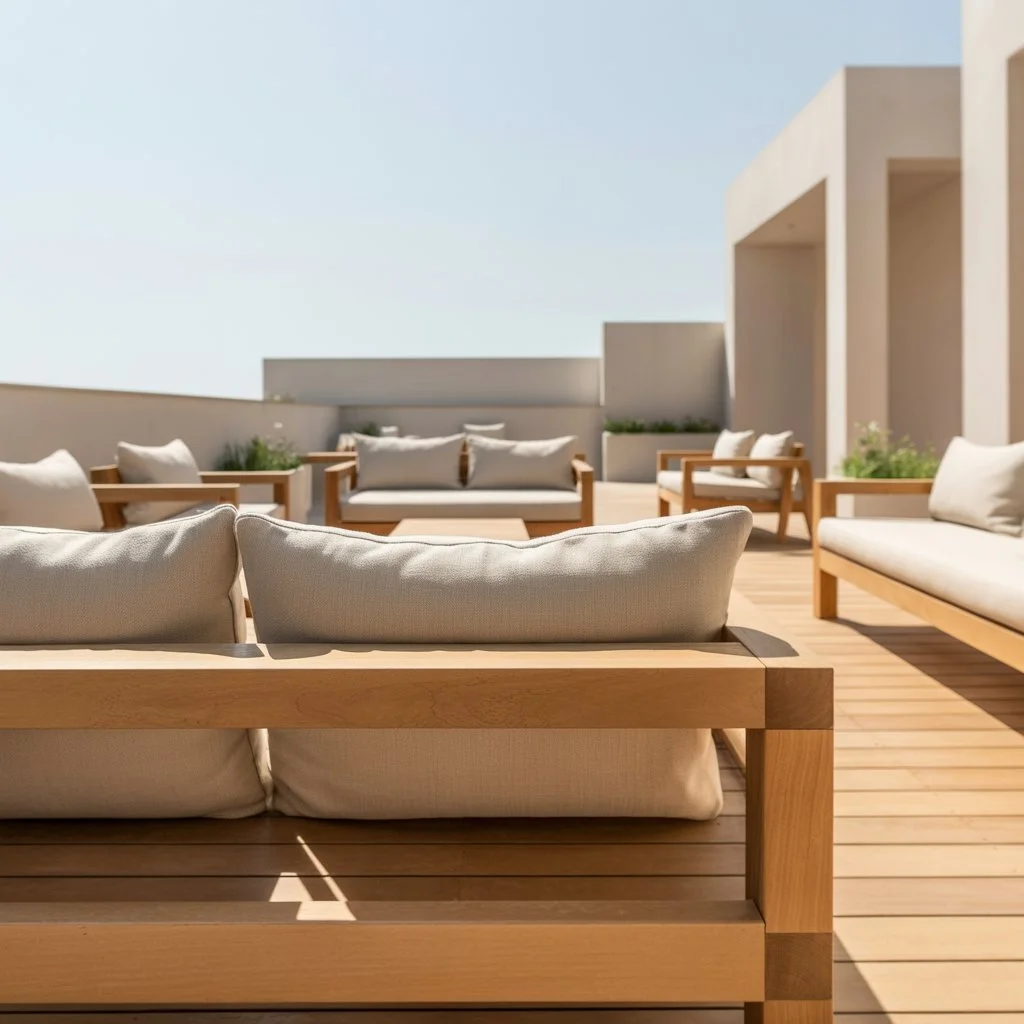 Your terrace in the spotlight