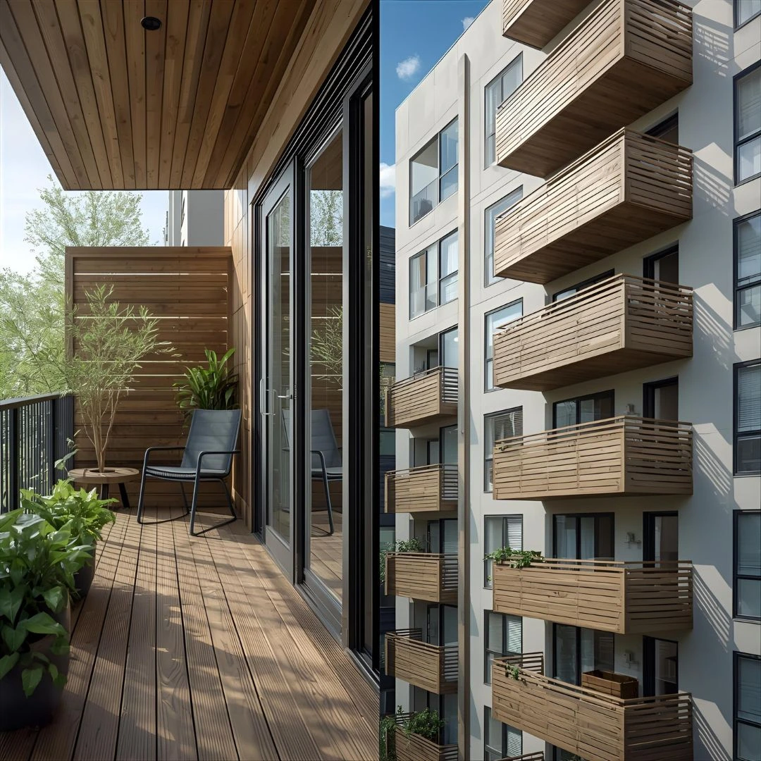 composite decking board - balcony