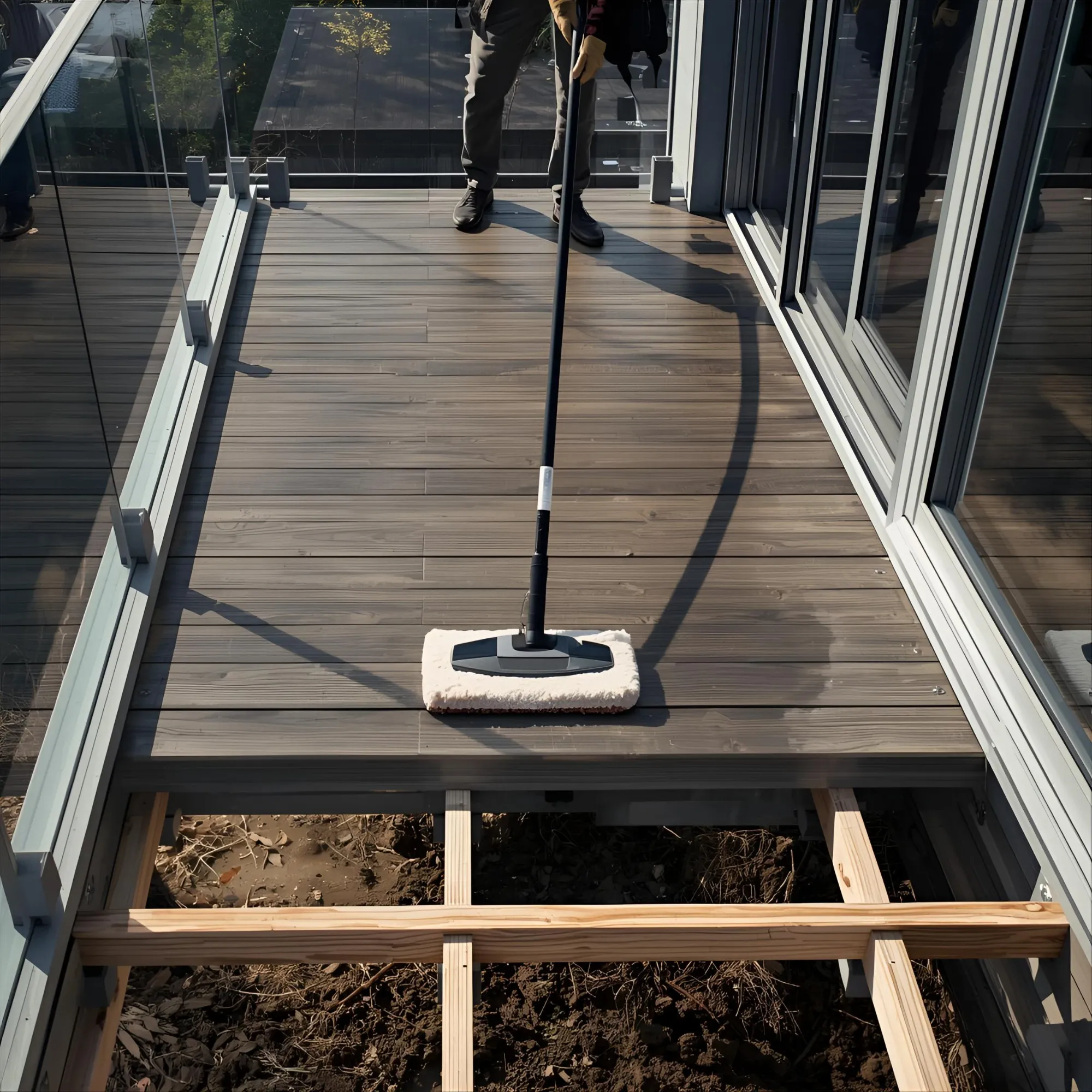 composite decking board - balcony
