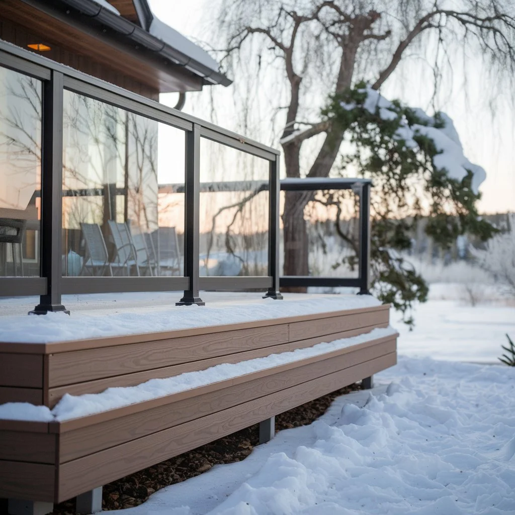 installation in winter