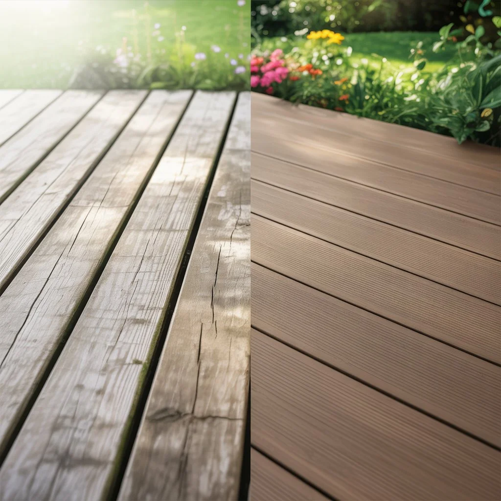 comparison of wood and composite 