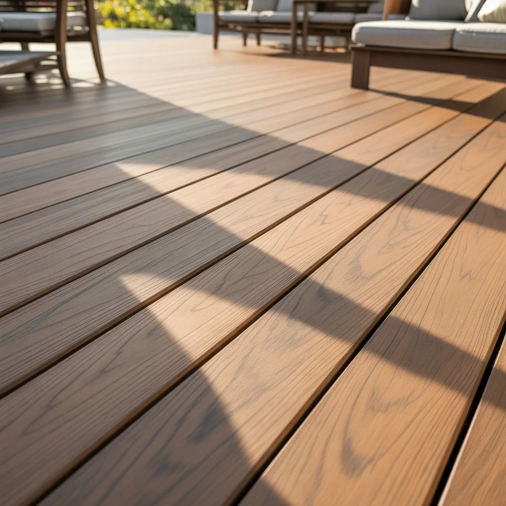 direction for laying composite decking boards