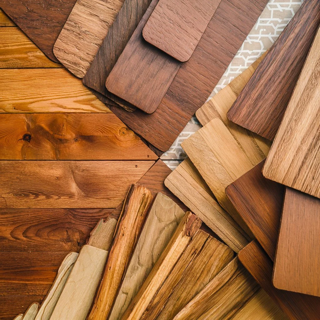 composite decking and wood