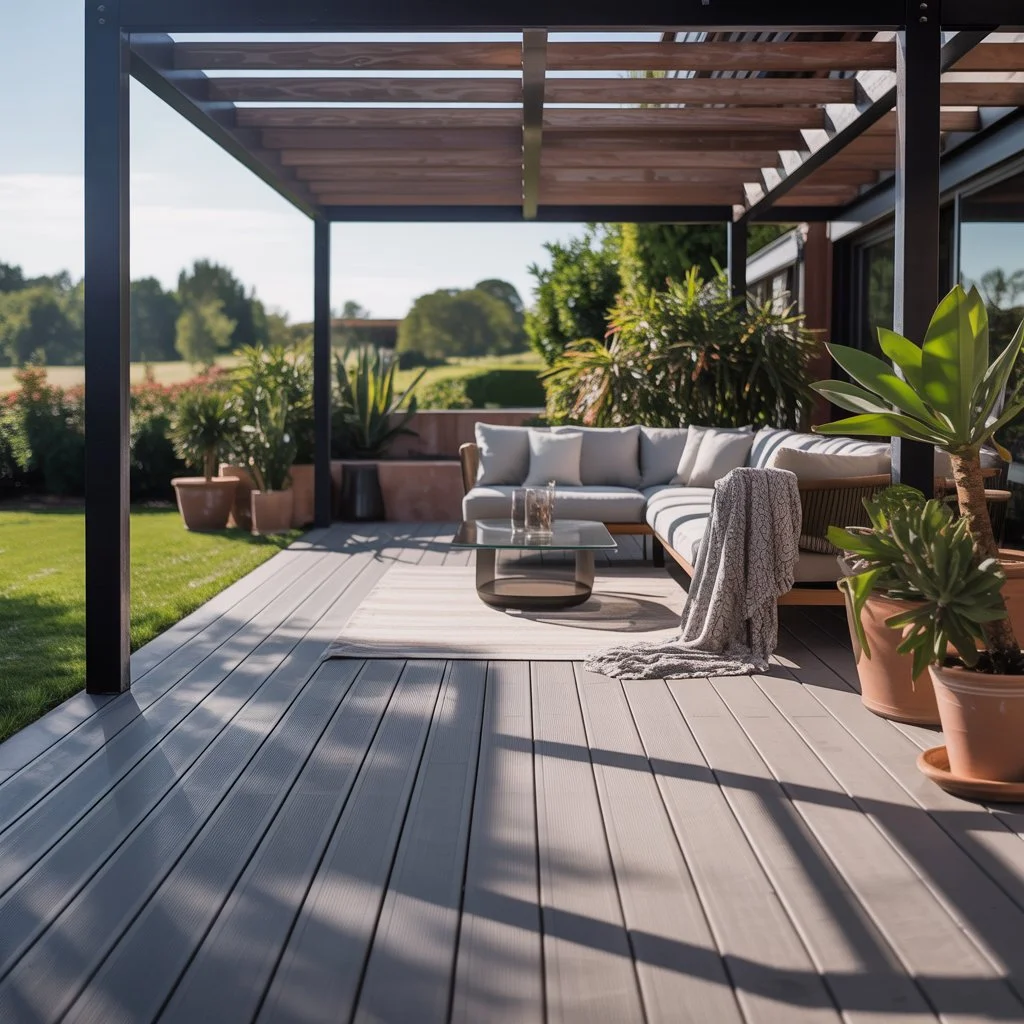 composite decking in hot weather
