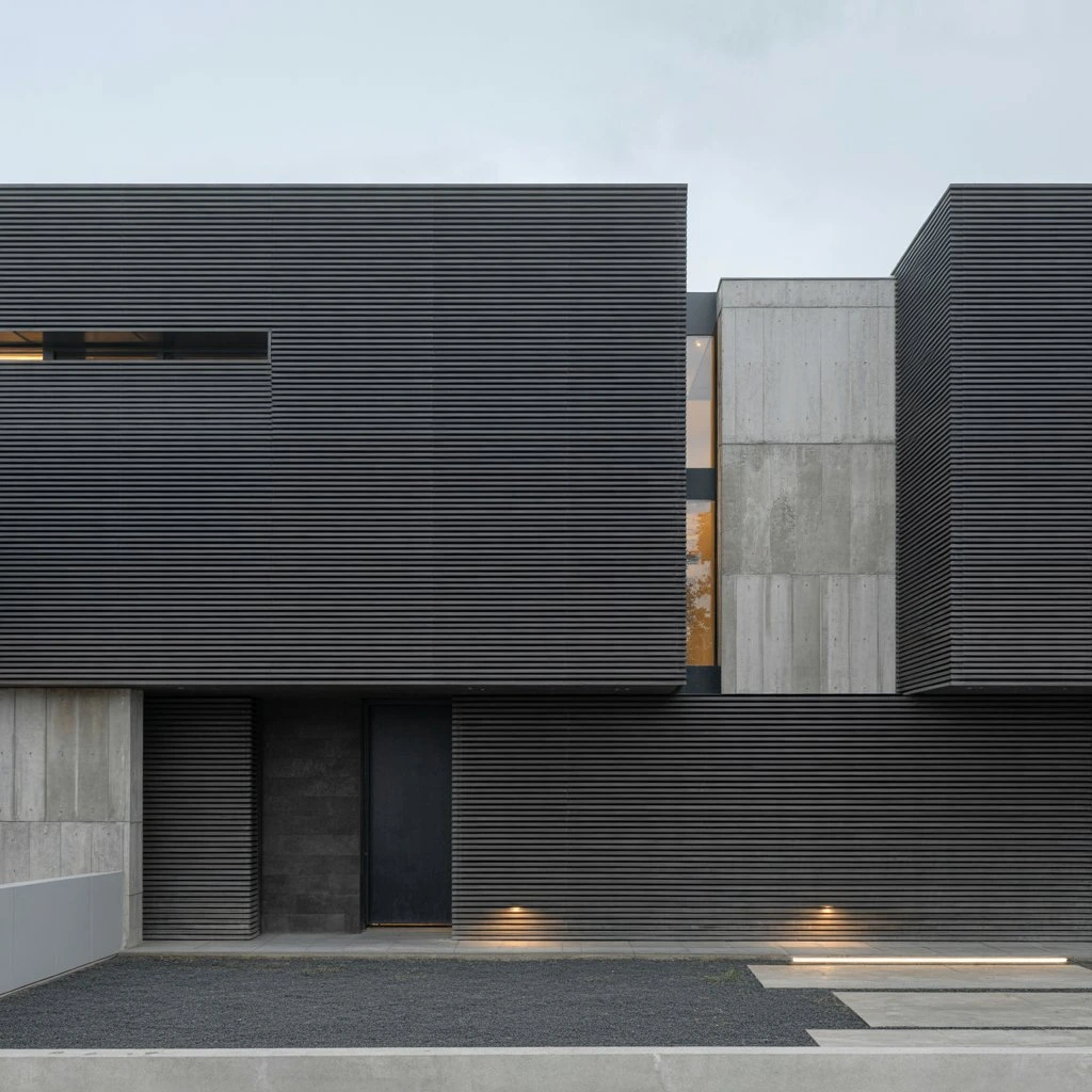 modern house - external slats