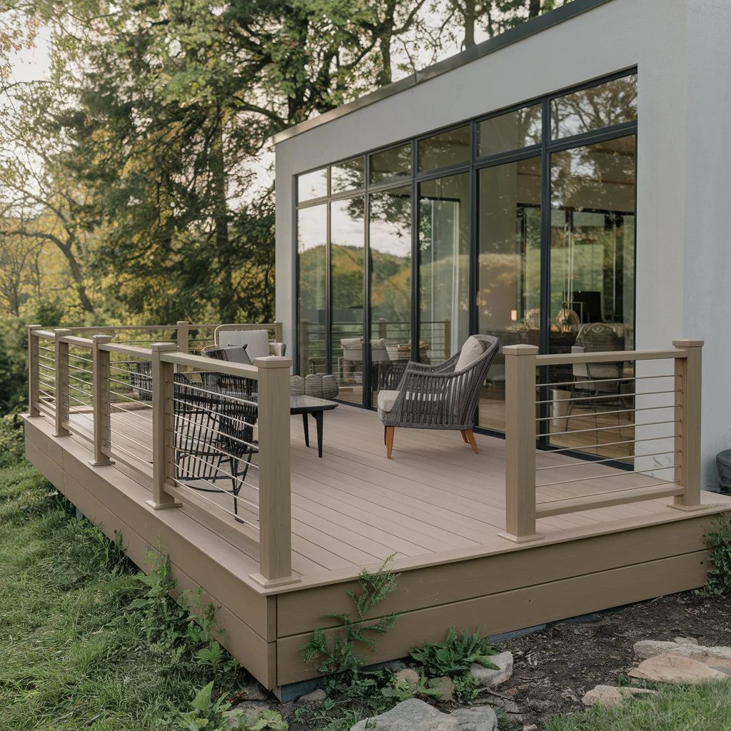 small terrace