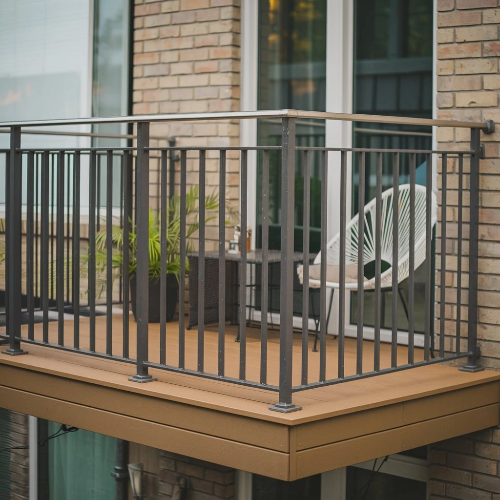 small flat balcony