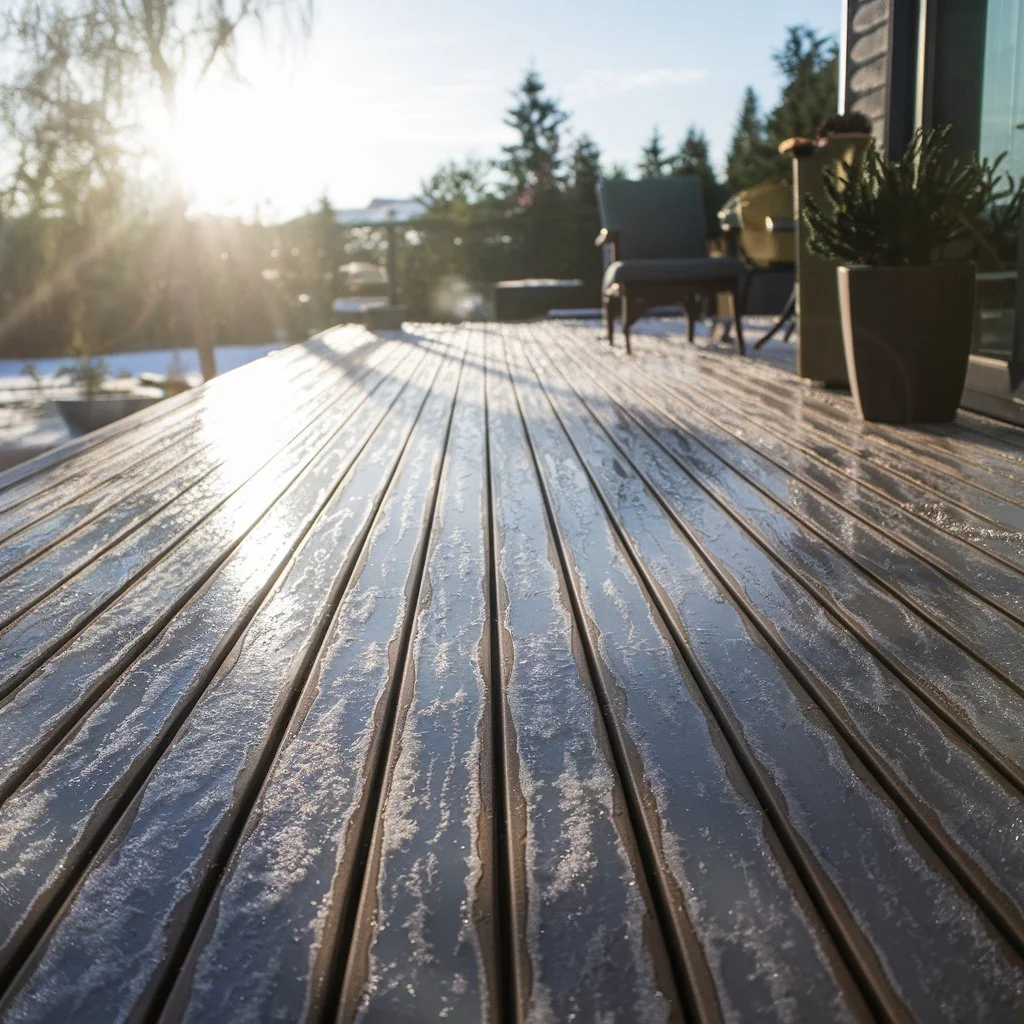 icy decking boards