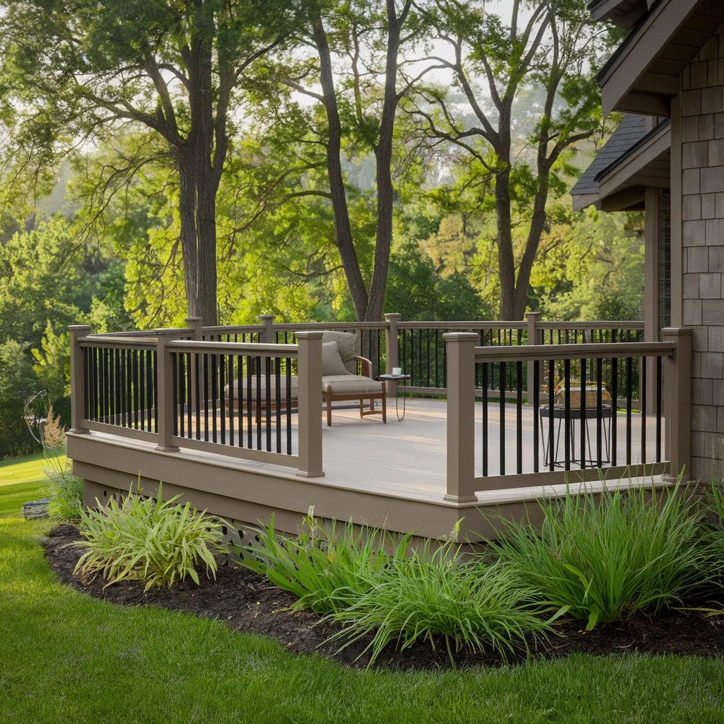 saving on a terrace