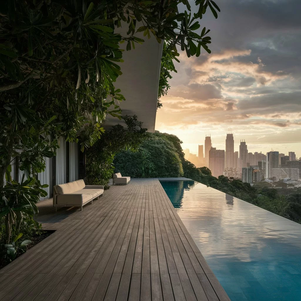 beautiful patio