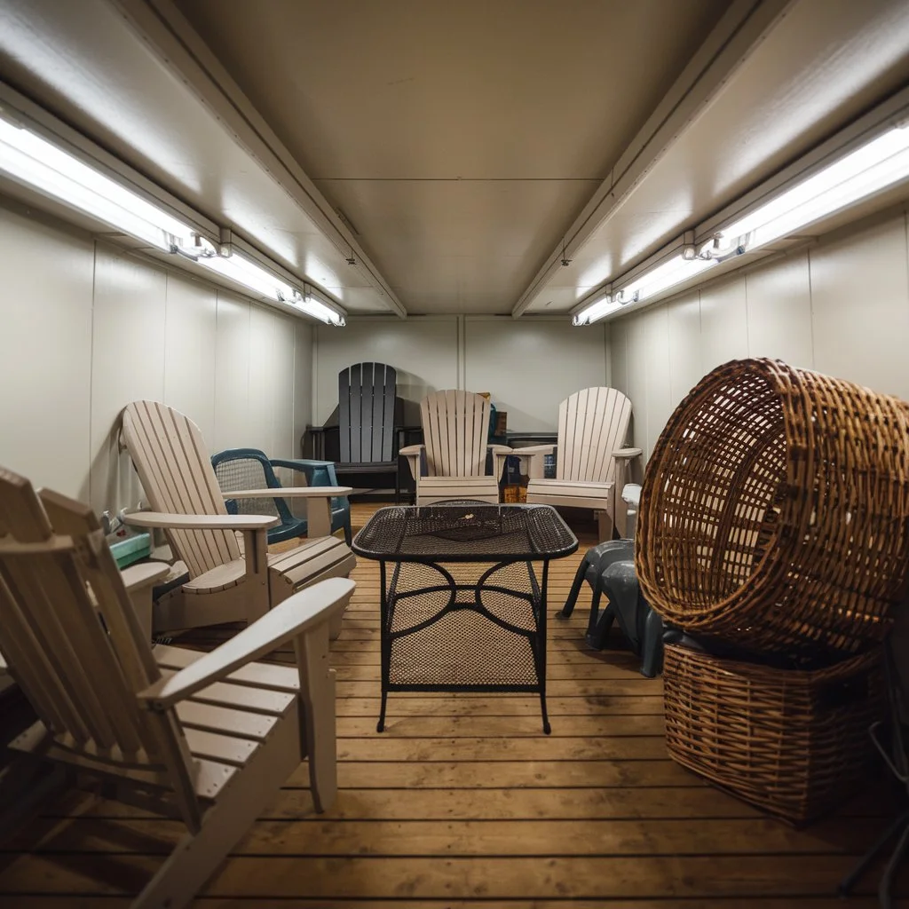 storing furniture