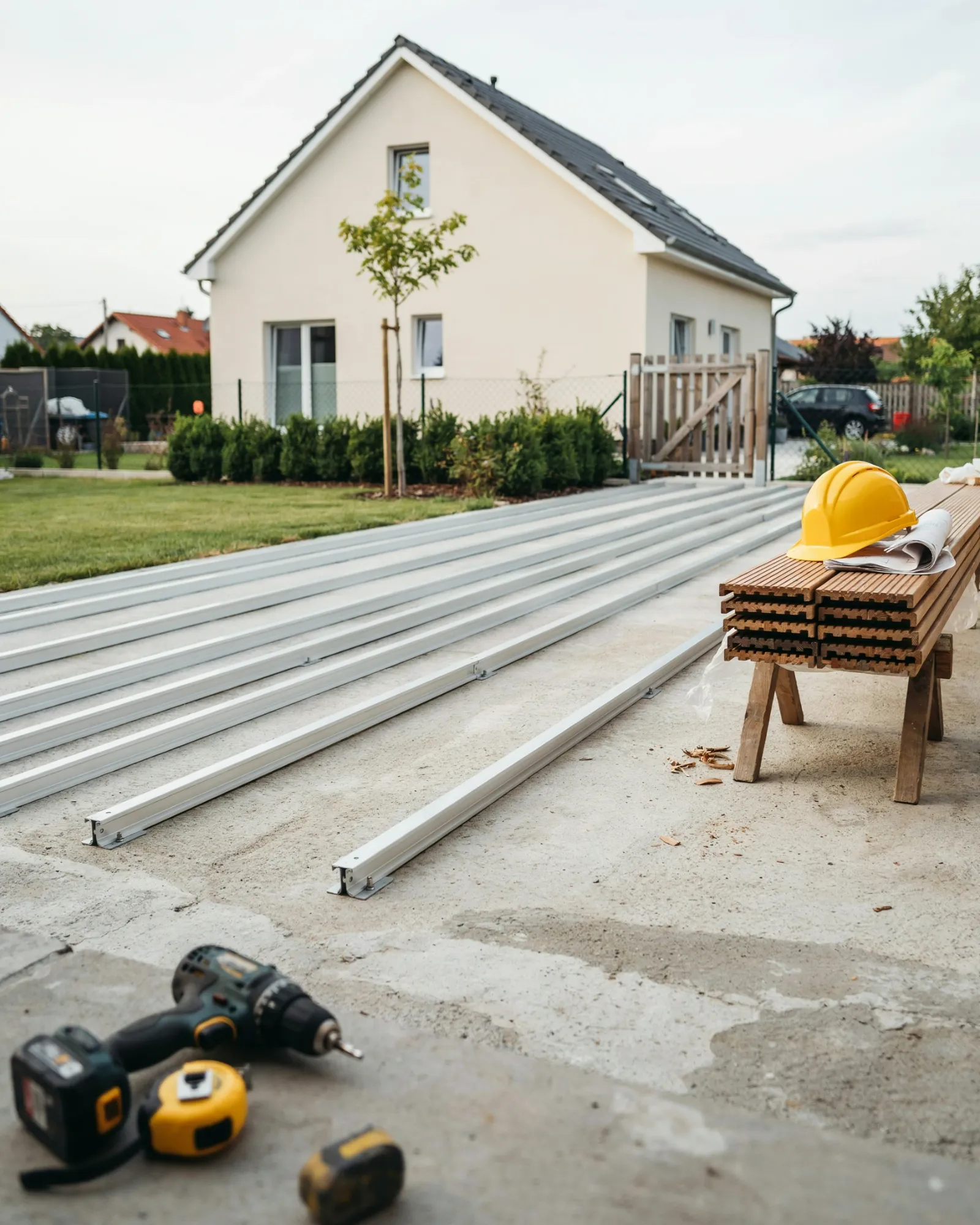 preparing joists for installation