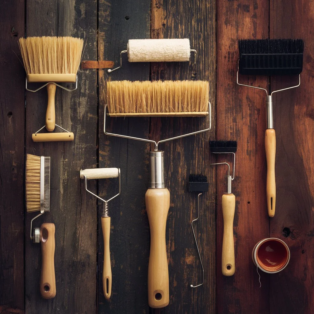 brushes and rollers