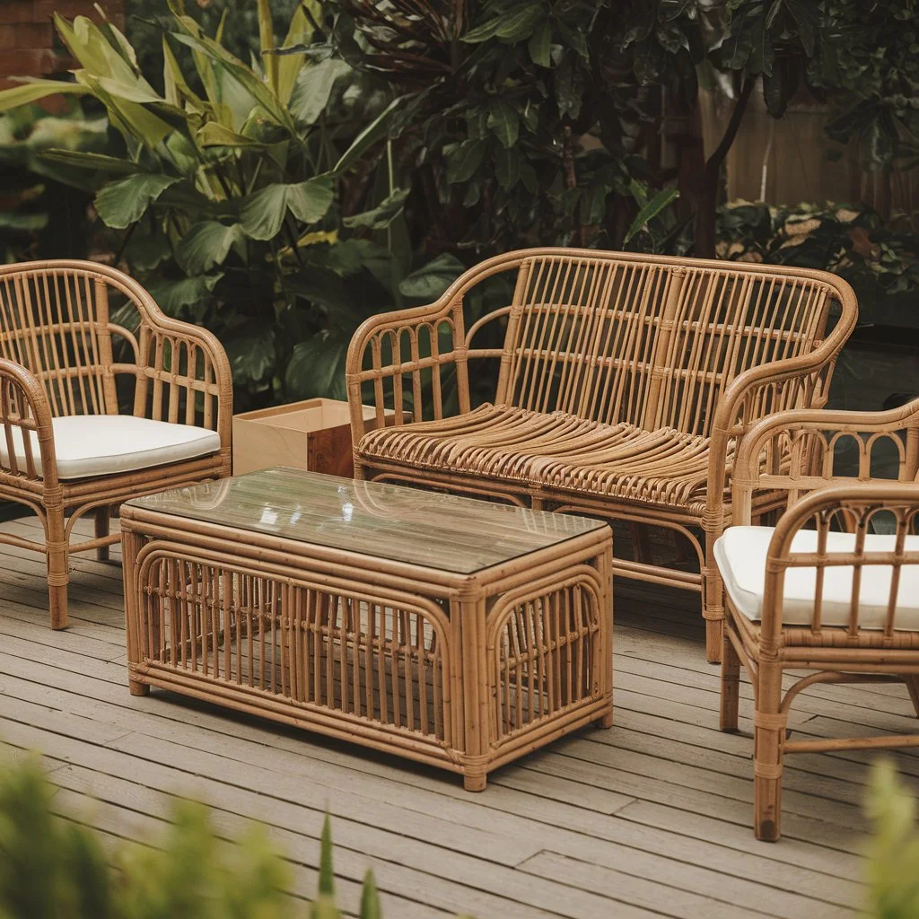 rattan garden furniture