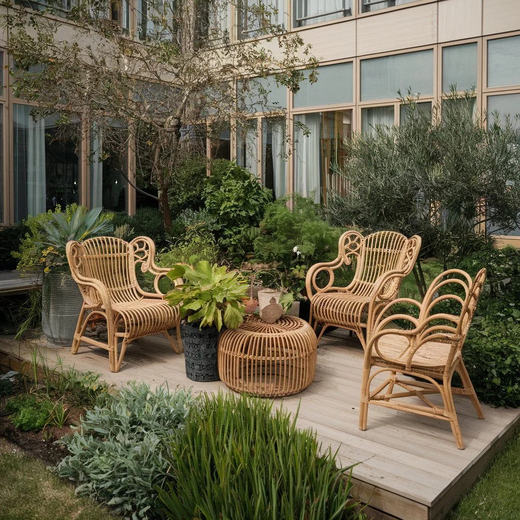 eco-friendly rattan garden furniture