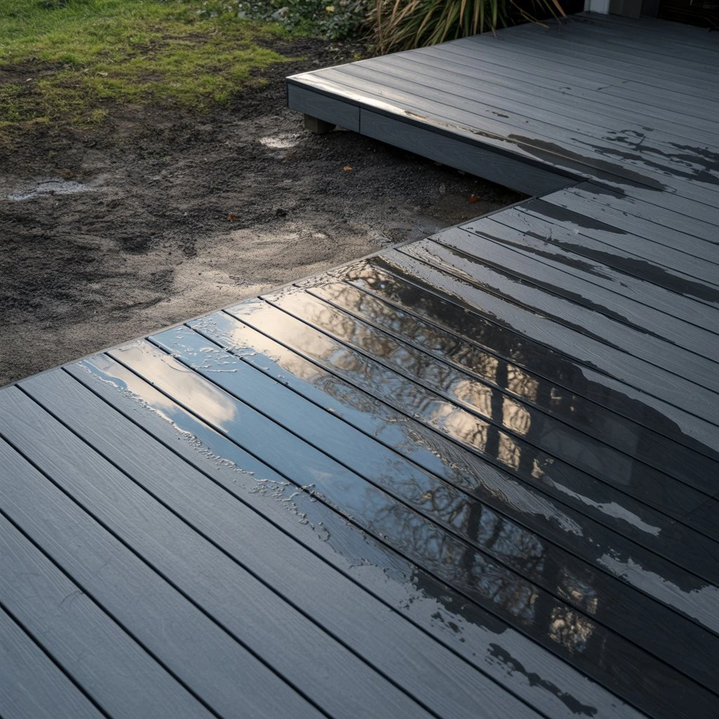 fall for composite decking