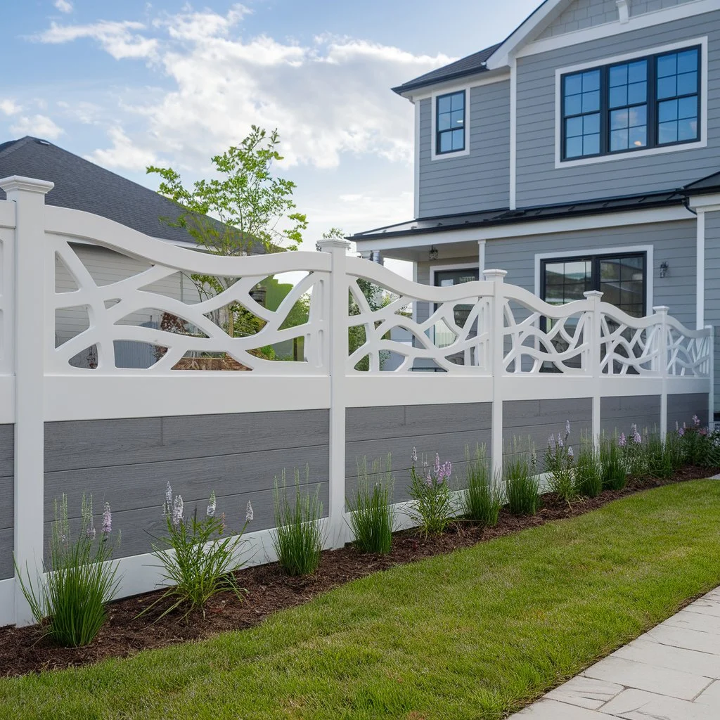 grey fence