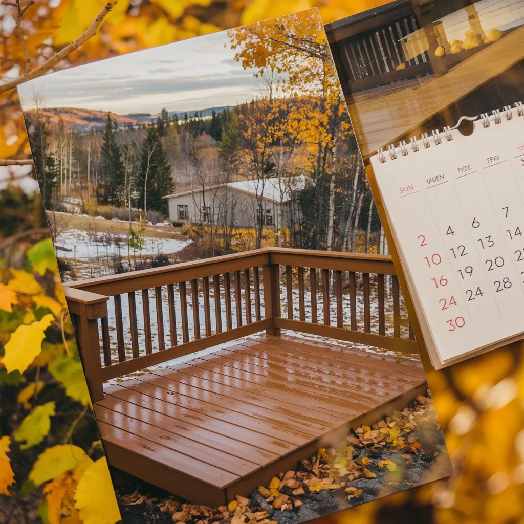 saving money on a terrace
