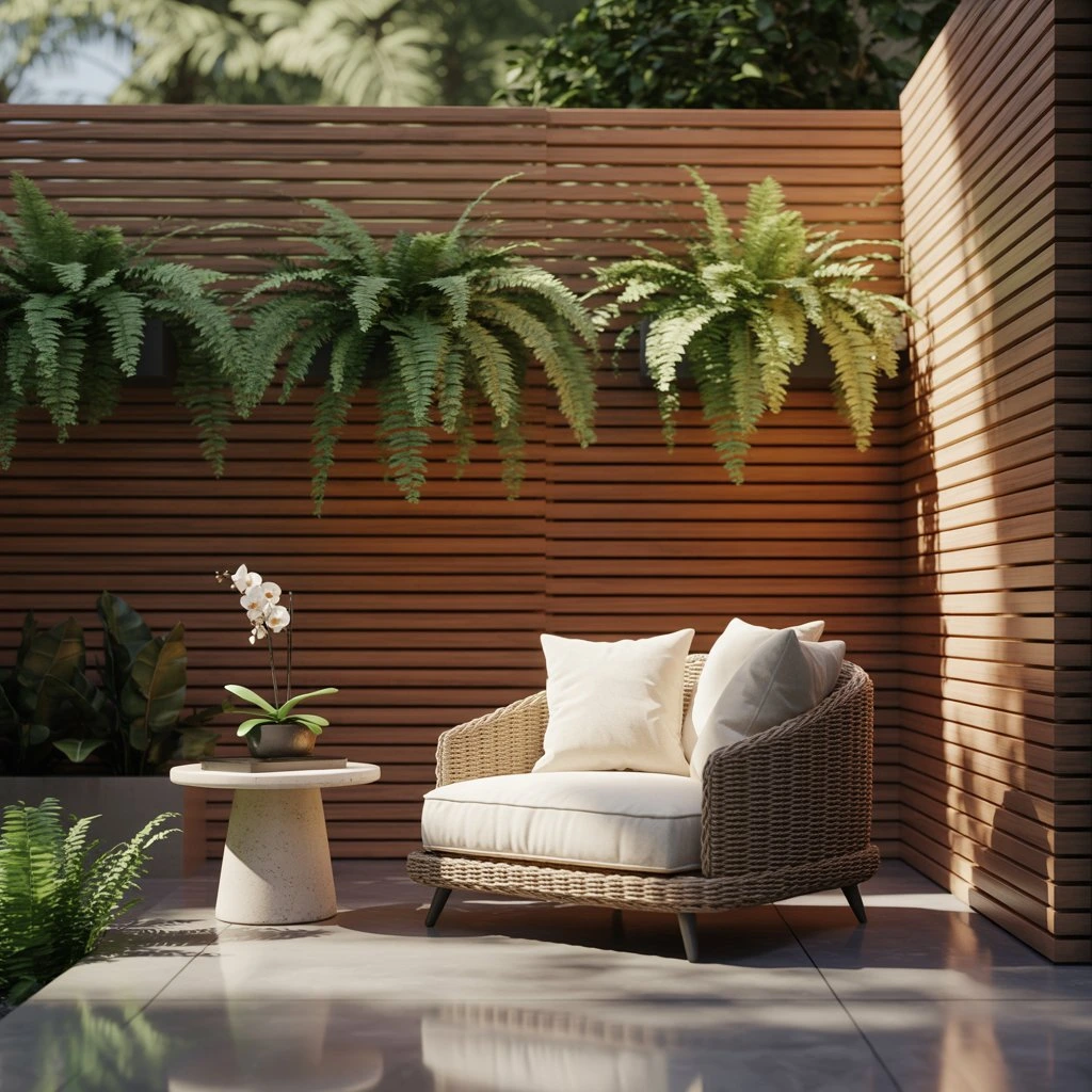 patio - external slat screen