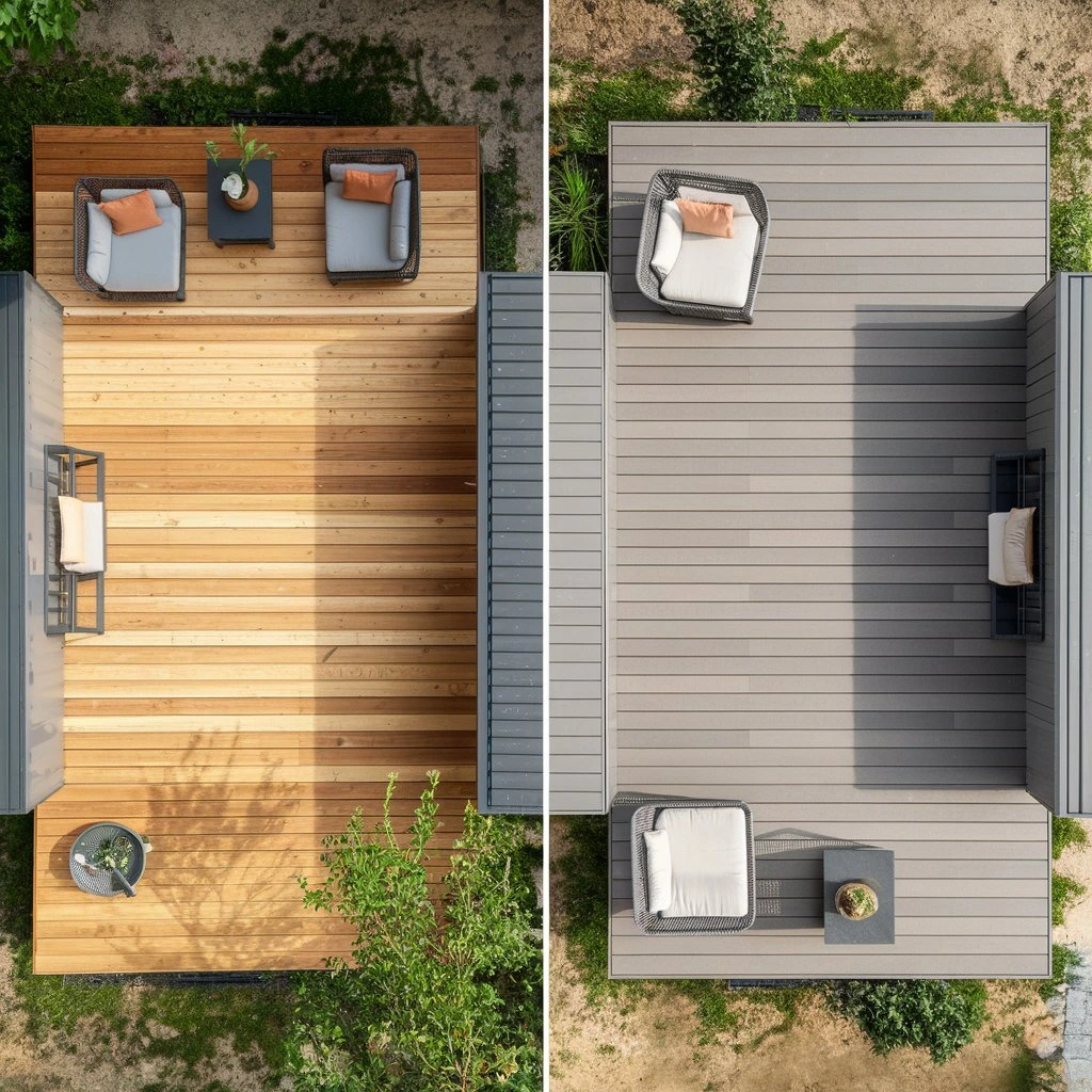 composite and thermo pine