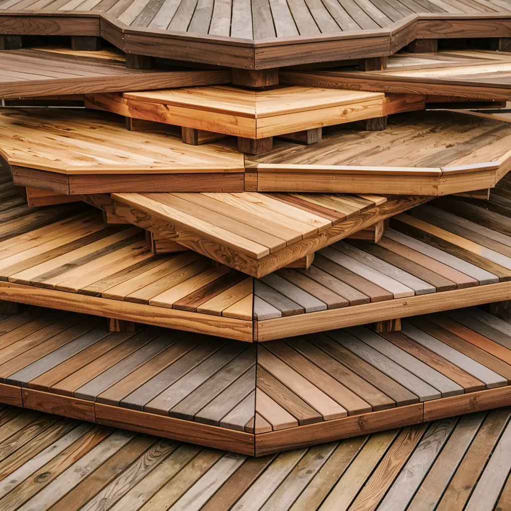 choice of decking boards