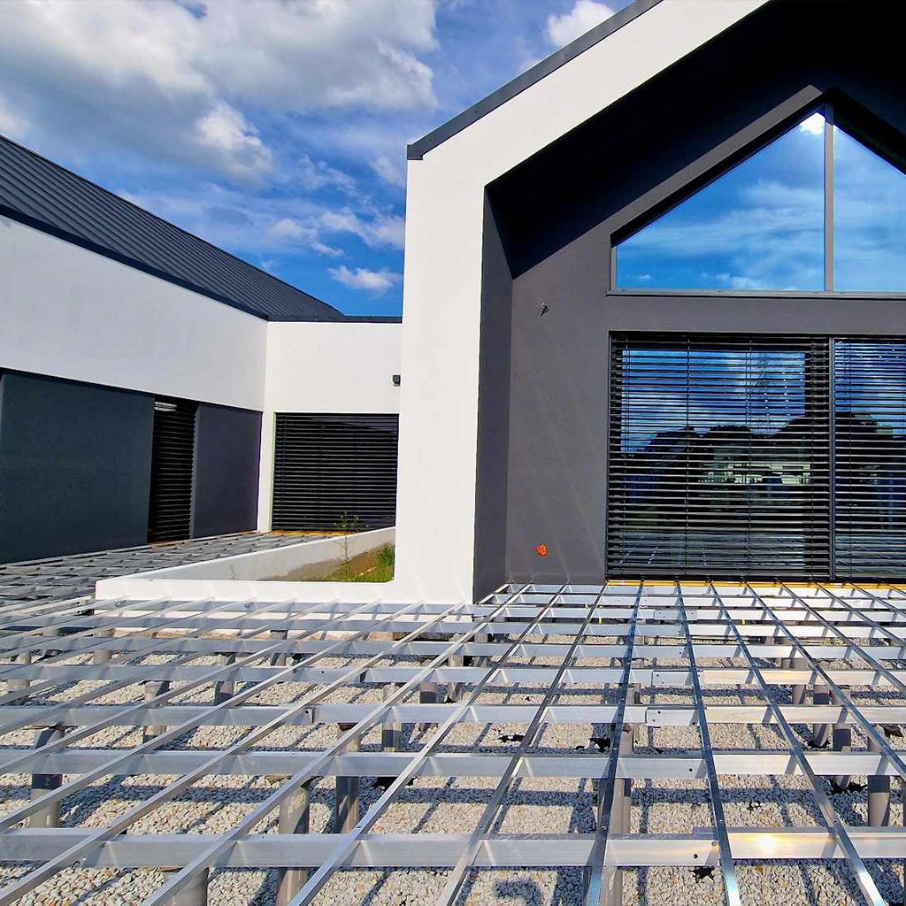 aluminium framework
