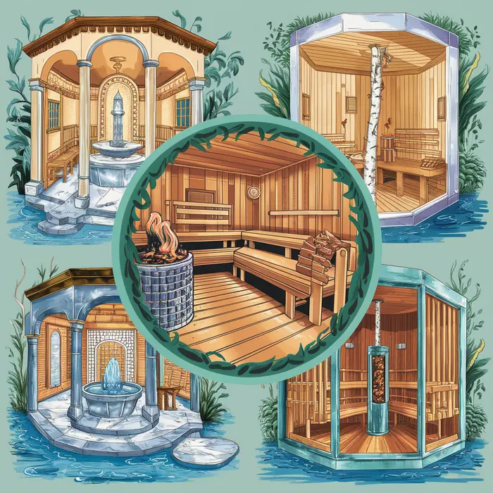 Types of saunas