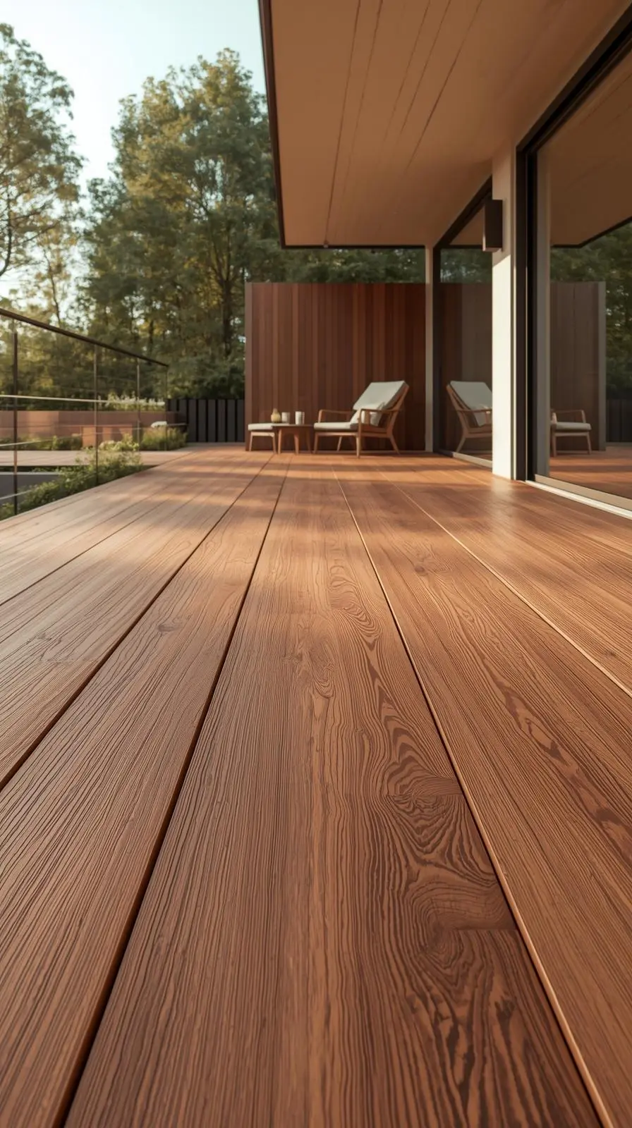 outdoor composite terraces