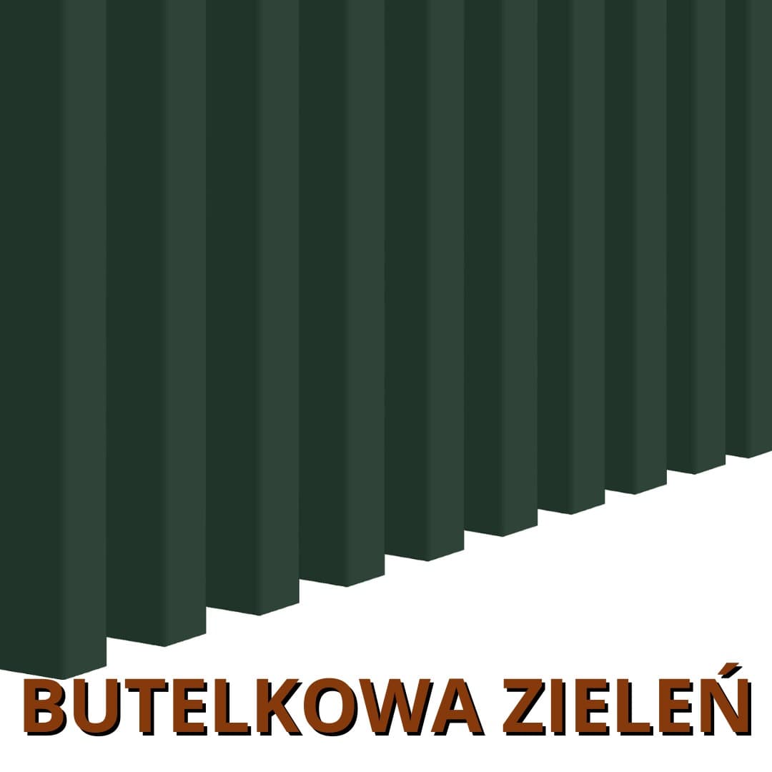 butelkowa zieleń