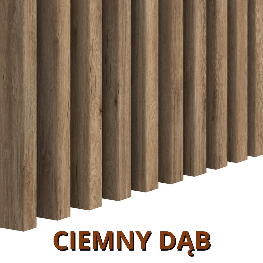 ciemny dąb