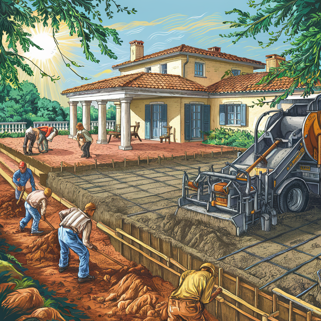 Preparing the ground for composite decking - Gardpol